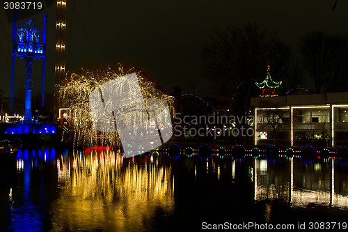 Image of Christmas at the Tivoli in Copenhagen