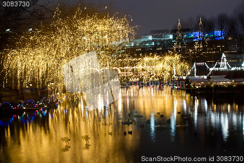 Image of Christmas at the Tivoli in Copenhagen