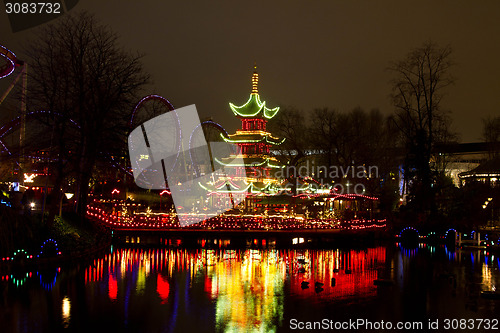 Image of Christmas at the Tivoli in Copenhagen