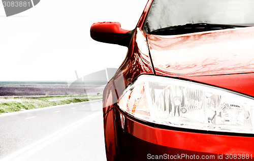 Image of Car on the road.