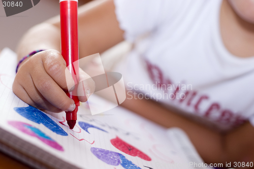 Image of little artist