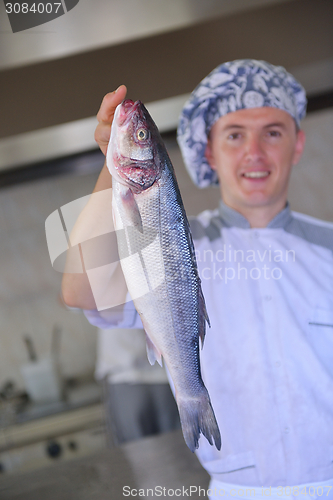 Image of chef preparing food