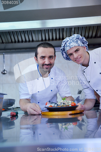 Image of chef preparing food