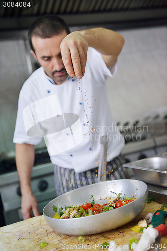 Image of chef preparing food