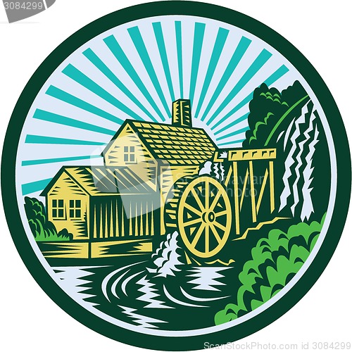 Image of Watermill House Circle Retro