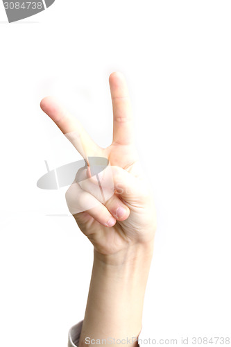 Image of finger pointing