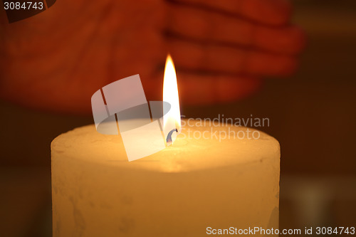 Image of  candle flame