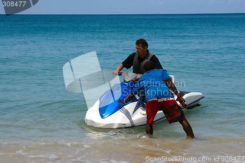 Image of Jetski in Barbados