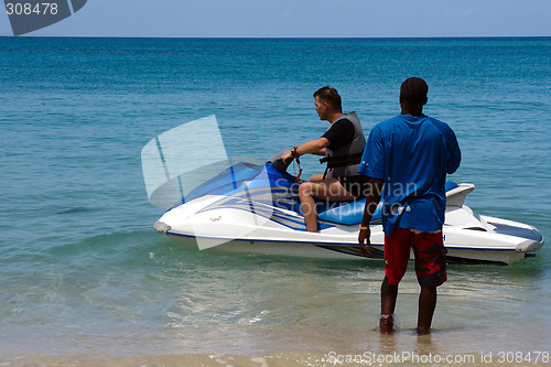 Image of Jetski in Barbados