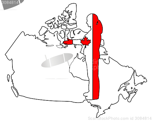 Image of Canadian handshake