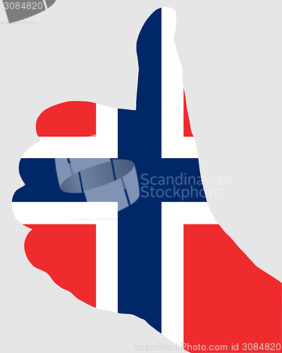 Image of Norwegian finger signal