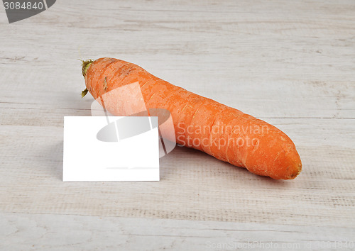 Image of Carrot and card