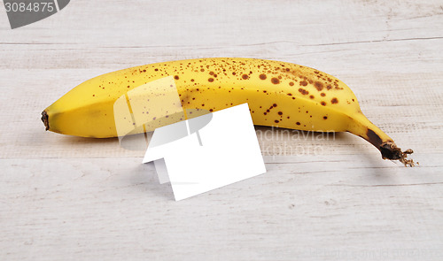 Image of Banana and card