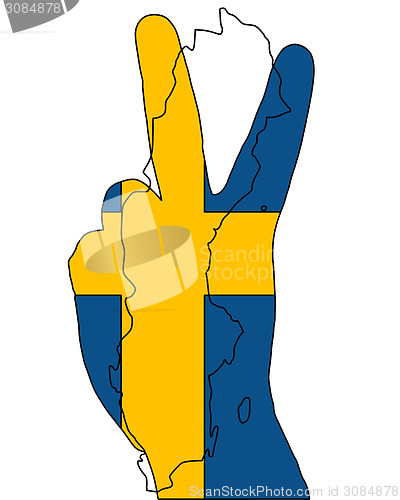 Image of Swedish finger signal