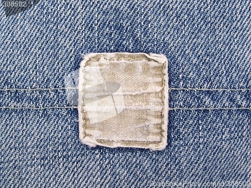 Image of Faded Denim Pocket