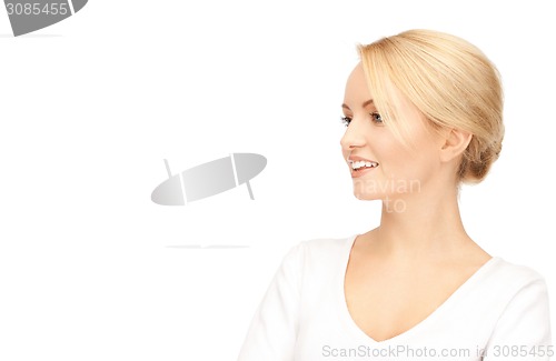 Image of happy and smiling woman