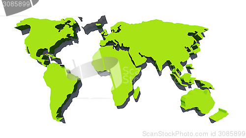 Image of World map