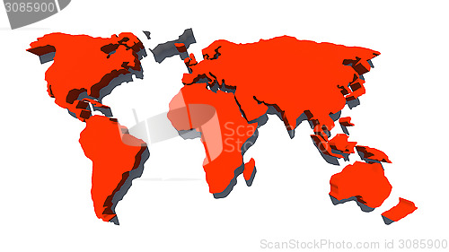 Image of World map