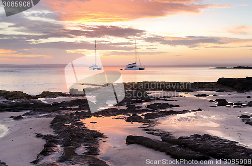 Image of Luxury and serenity catamarans at Cabbage Tree Beach Jervis Bay