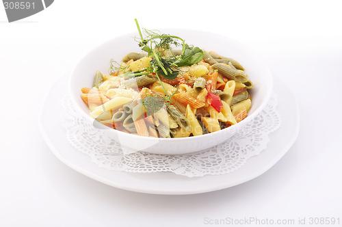 Image of Colorful pasta