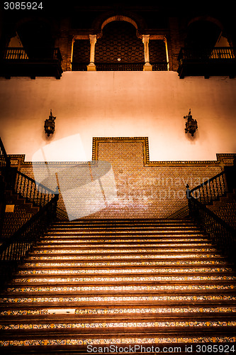 Image of Spanish Renaissance Revival Staircase