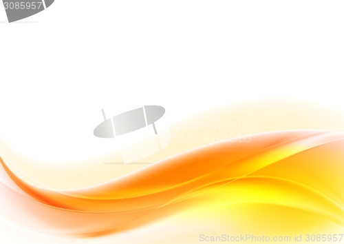 Image of Bright shiny wavy abstract vector background