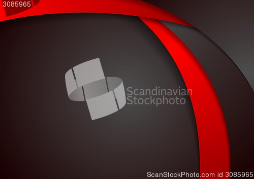 Image of Abstract corporate wavy background