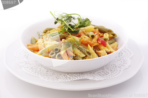 Image of Colorful pasta