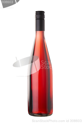 Image of Red wine bottle