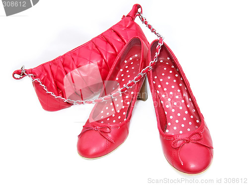 Image of Red shoes