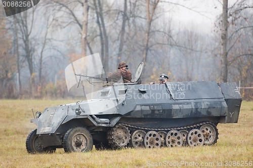 Image of Shooting from tank