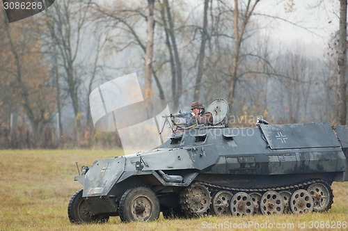 Image of Shooting from tank