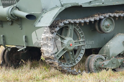 Image of Back side of the tank