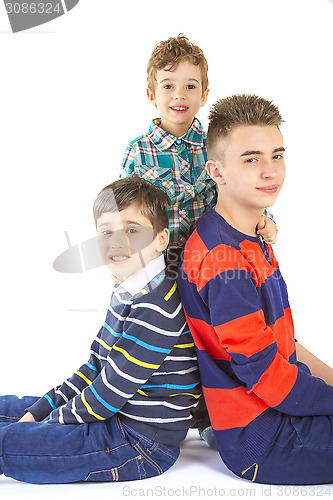 Image of Shot studio with three brothers