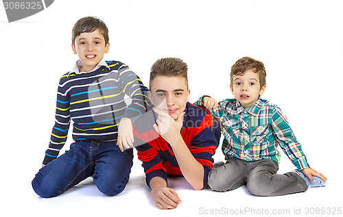 Image of Shot studio with three brothers