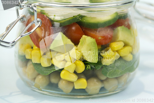 Image of Jar Of Salad