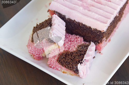 Image of Neapolitan Cake Slices