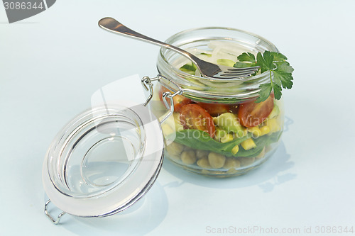 Image of Jar Of Salad