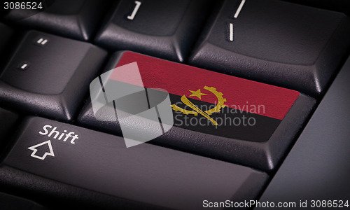 Image of Flag on keyboard