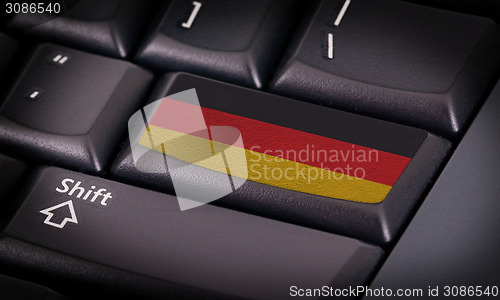 Image of Flag on keyboard