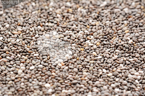 Image of Chia seeds macro