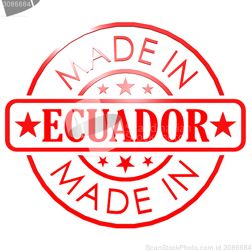 Image of Made in Ecuador red seal