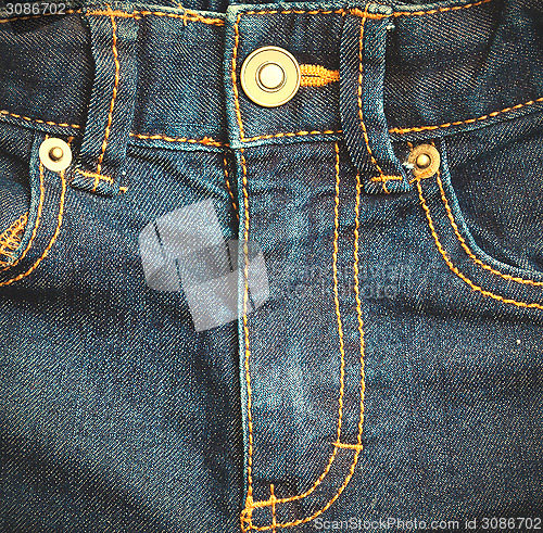 Image of jeans front view