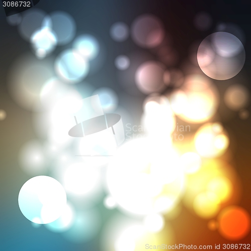 Image of Shiny lights abstract vector background