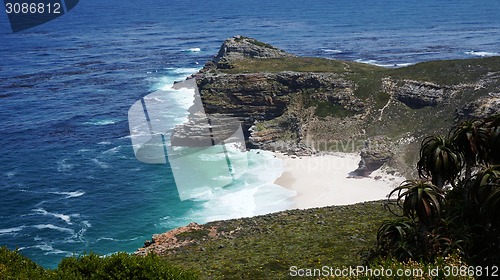 Image of Cape Point landscape, located near the city of Cape Town, South 