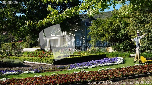 Image of A house in the Fairview Wine and Cheese farm in South Africa