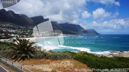 Image of Camps Bay at Cape Town, South Africa