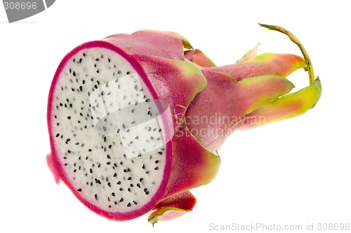 Image of Half a dragonfruit

