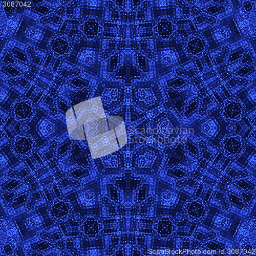 Image of Blue abstract pattern