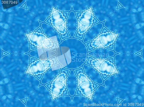 Image of Blue background with abstract pattern